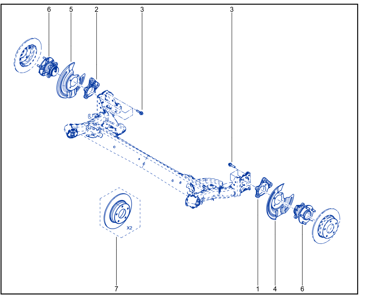 Rear Brake - 01097288