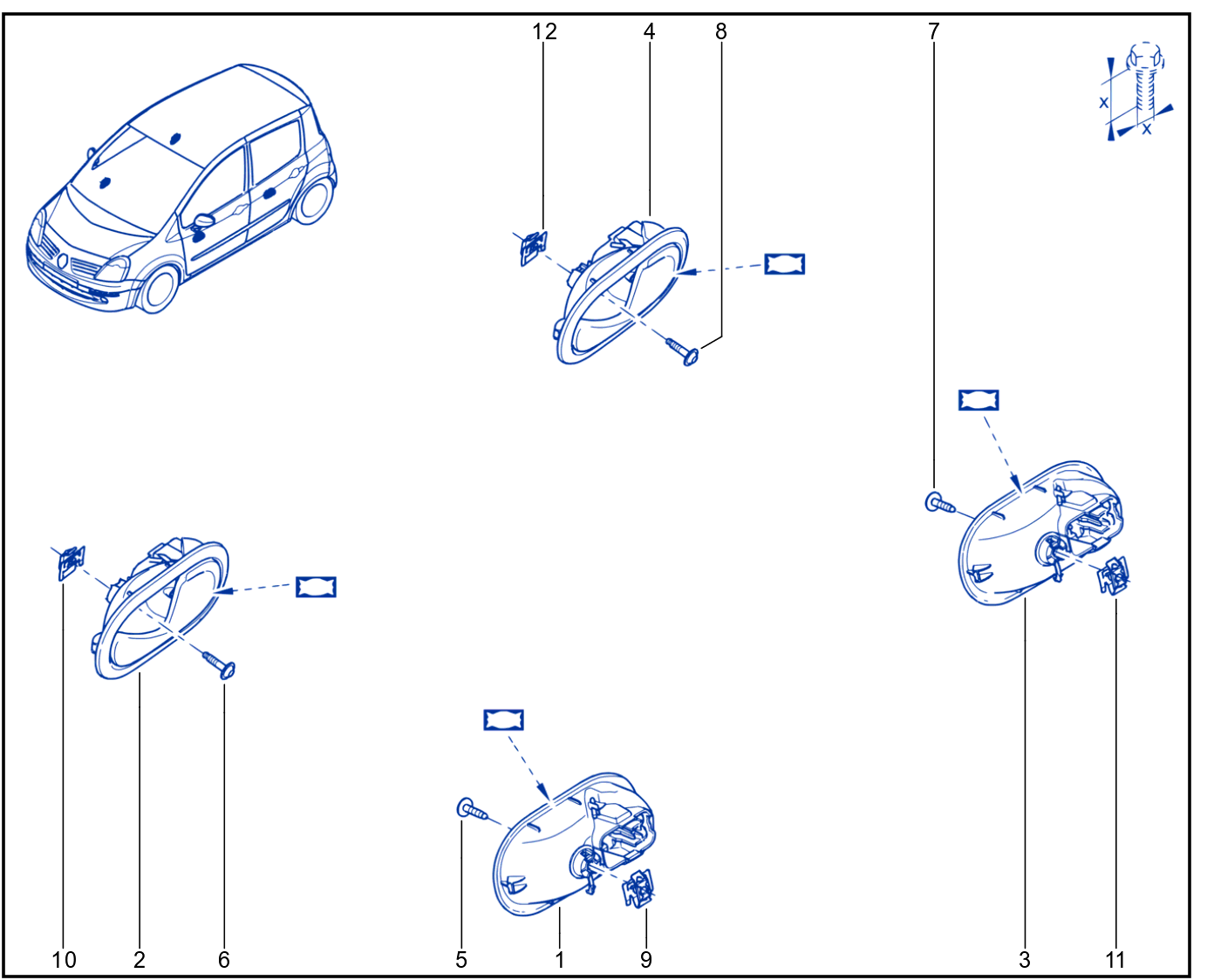 Internal Opening Element Control - 01097339