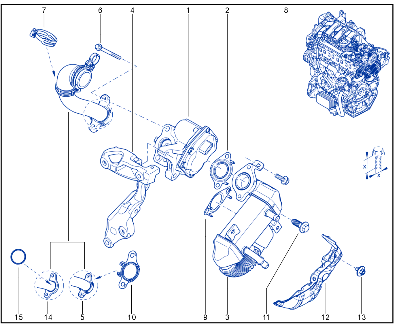 Exhaust Gas Recirculation - 01097344
