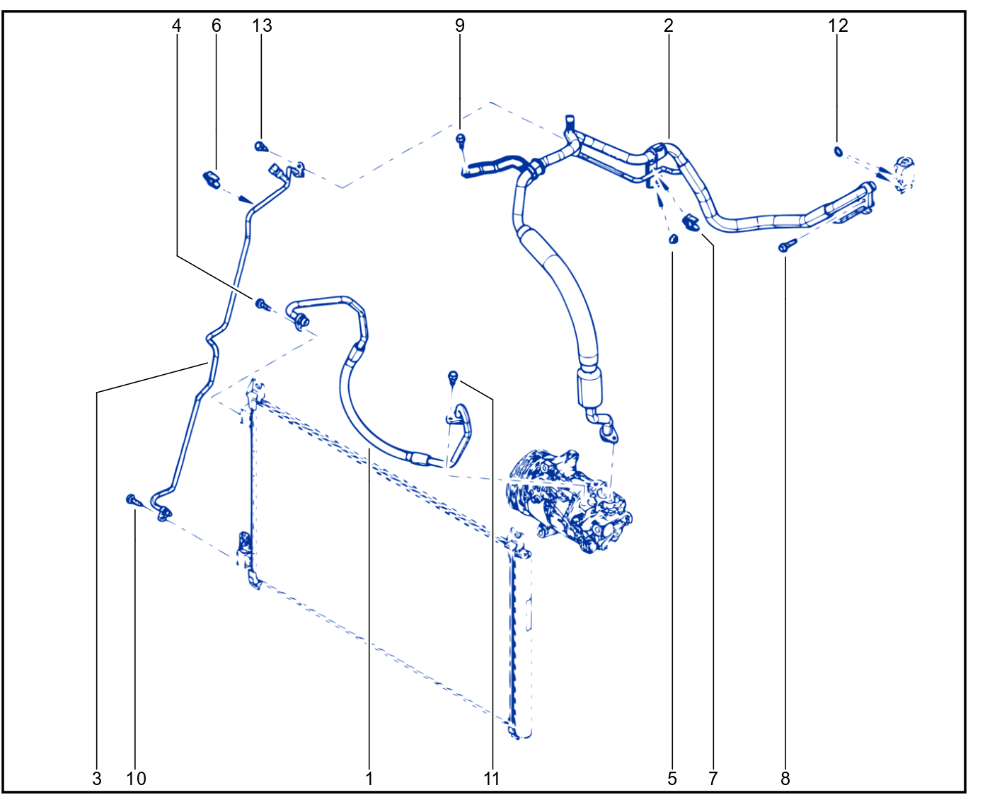Main Air Conditioning Circuit - 01097380
