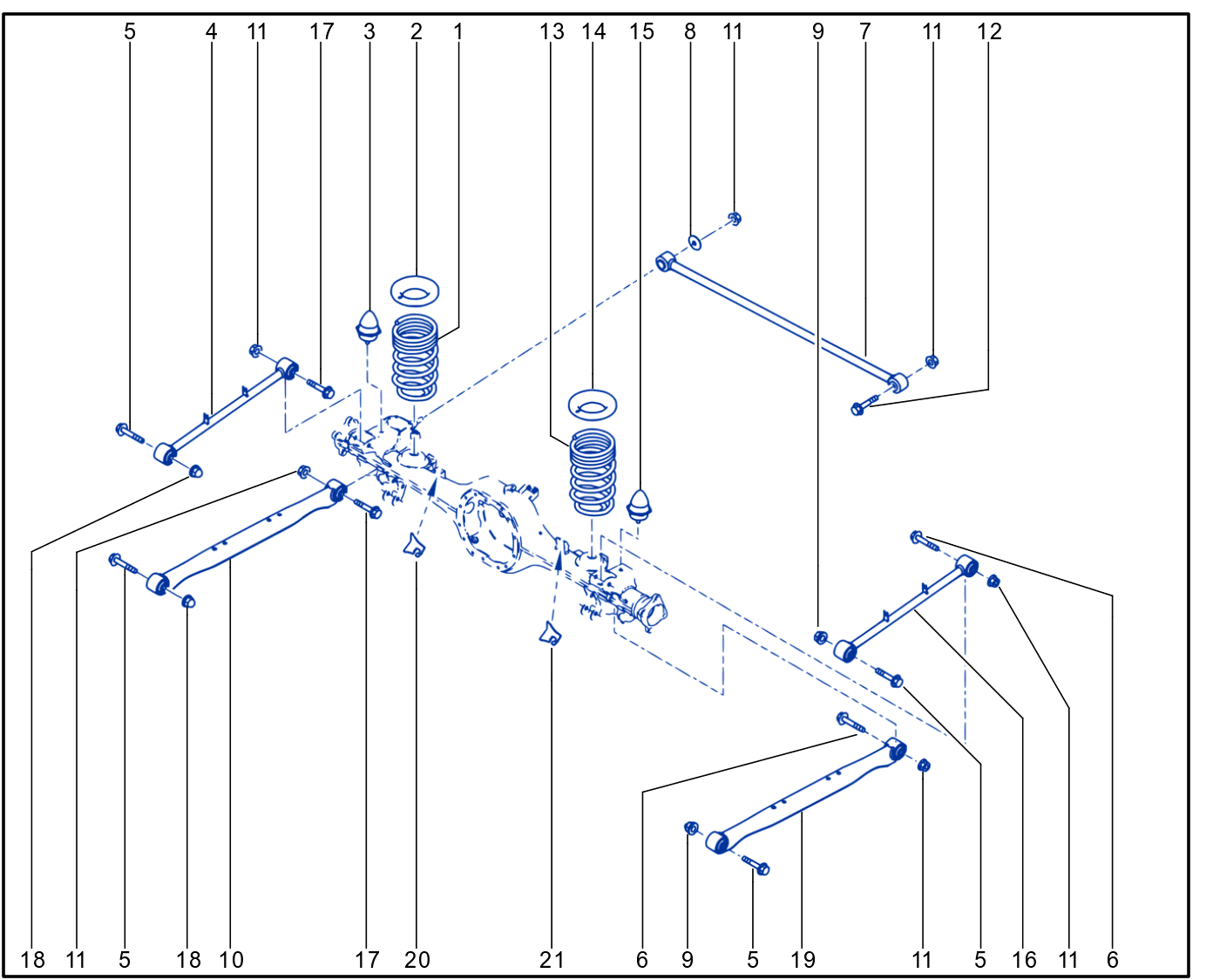 Rear Axle Component - 01097412