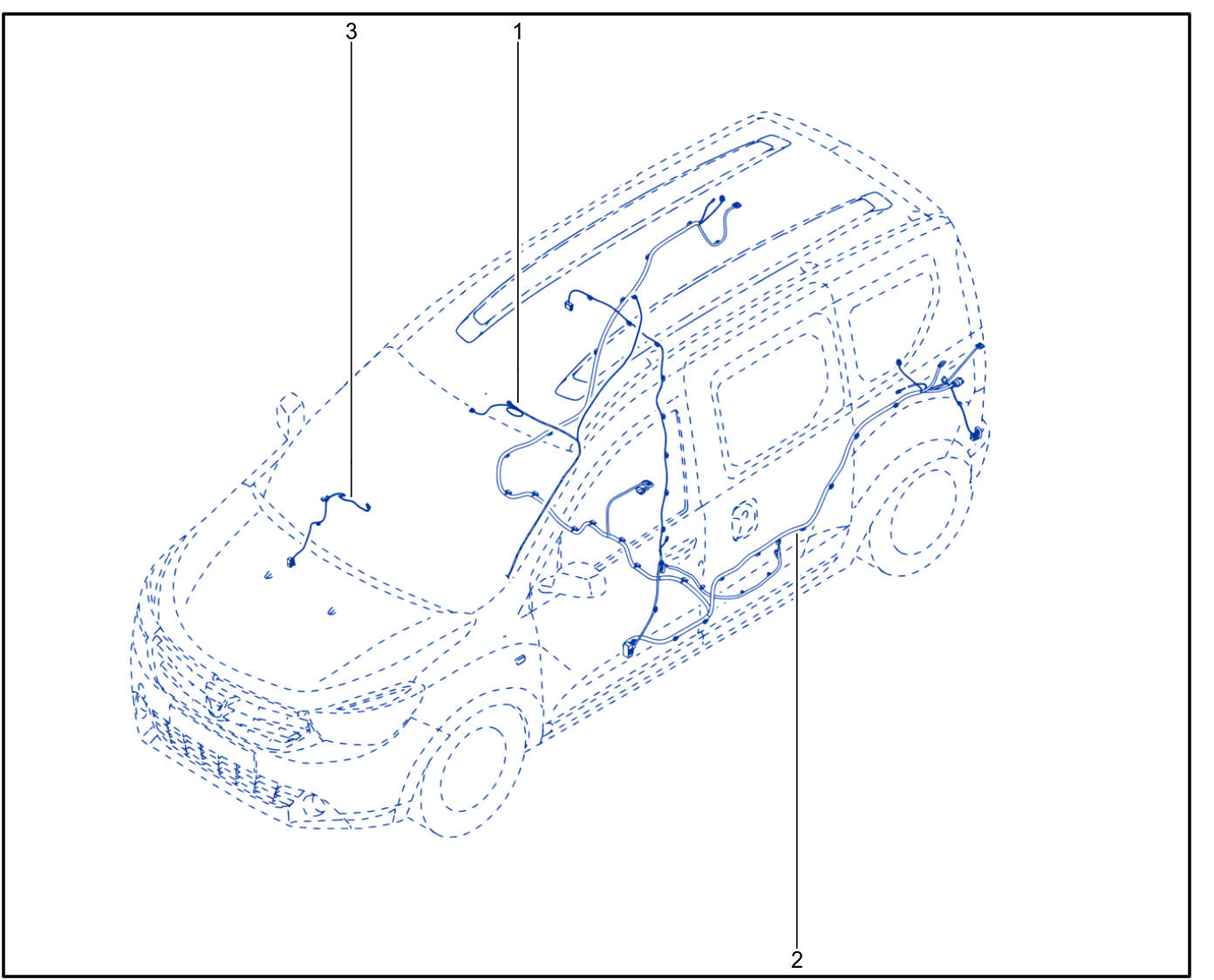 Wiring - Passenger Compartment Components - 01097445