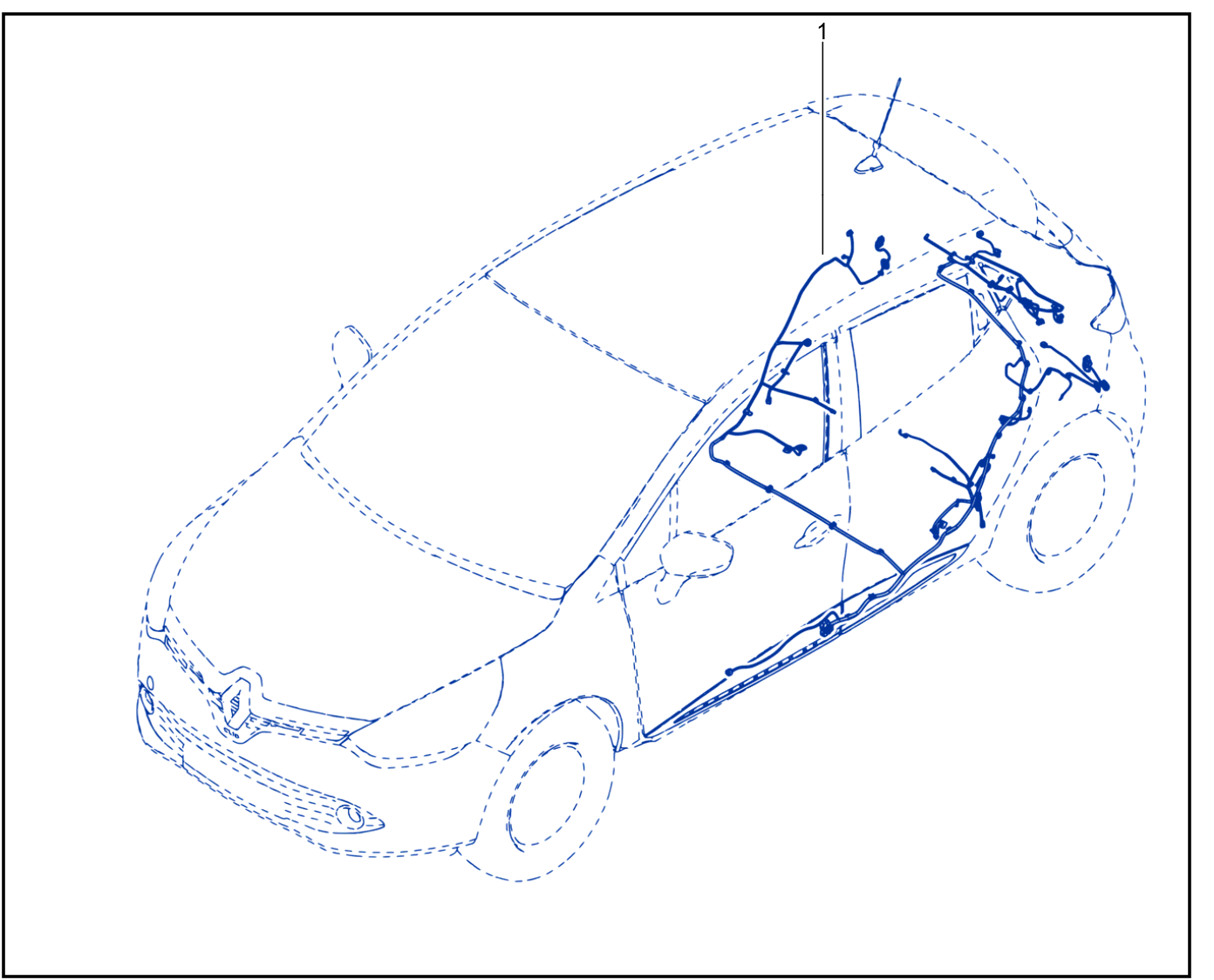 Wiring - Passenger Compartment Components - 01097494