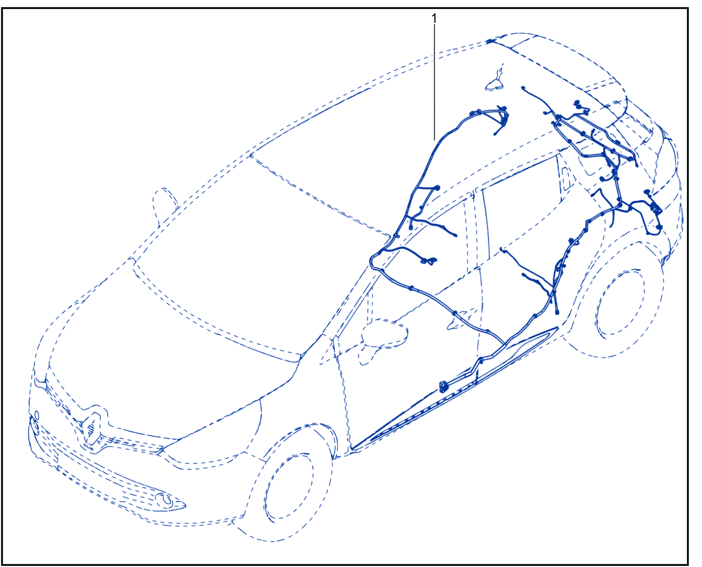 Wiring - Passenger Compartment Components - 01097498