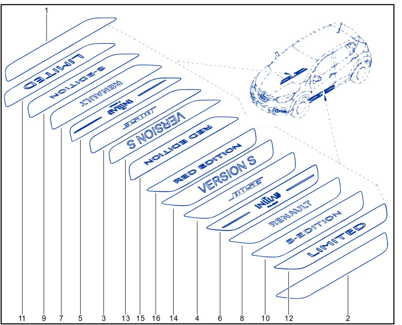 Protection Strip - Trim - 01097682