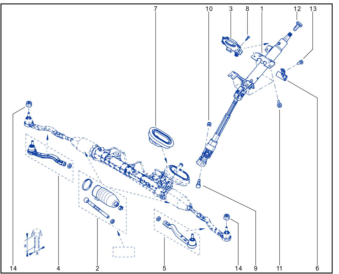 Steering Column - 01097685