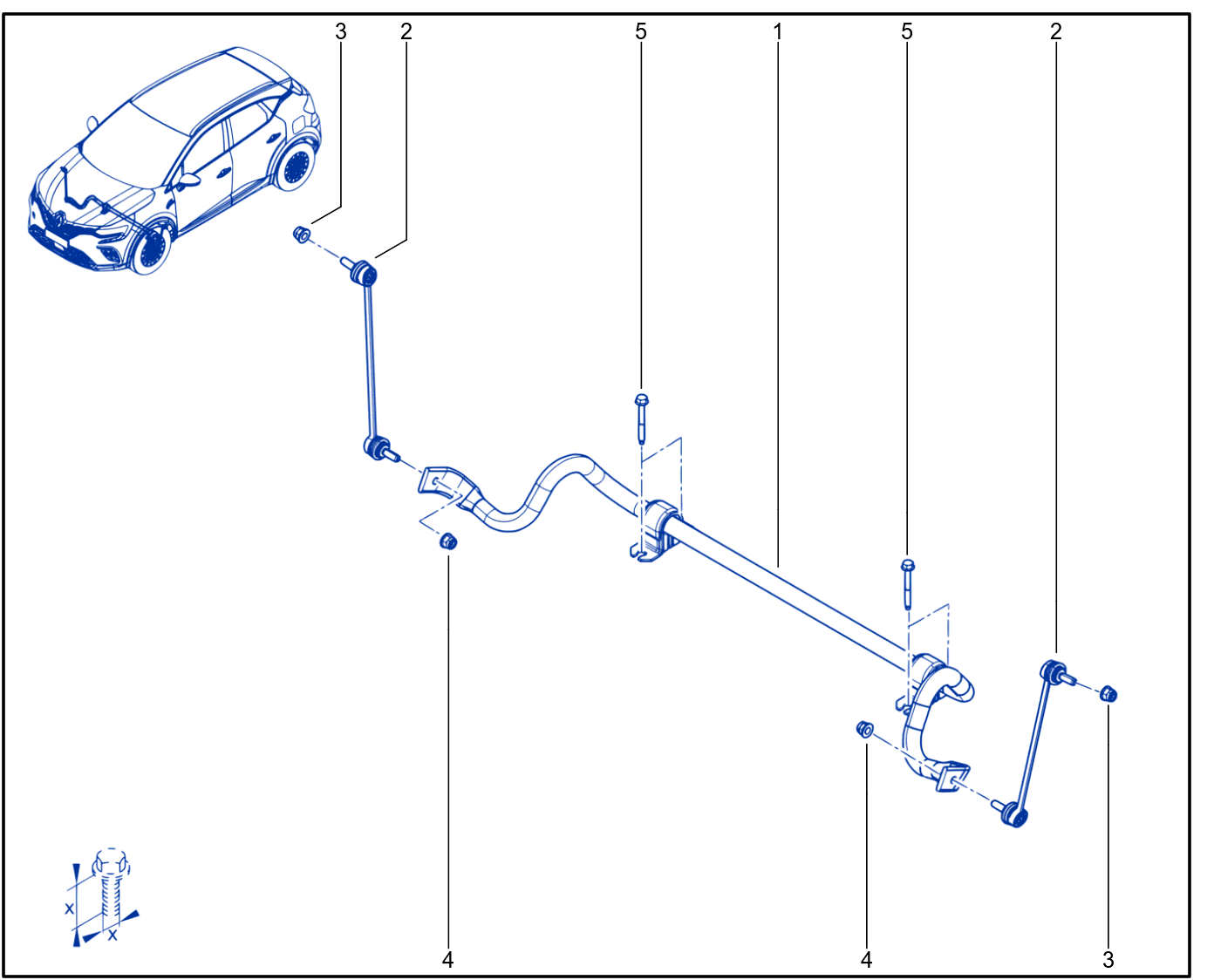 Front Anti-Roll Bar - 01097704