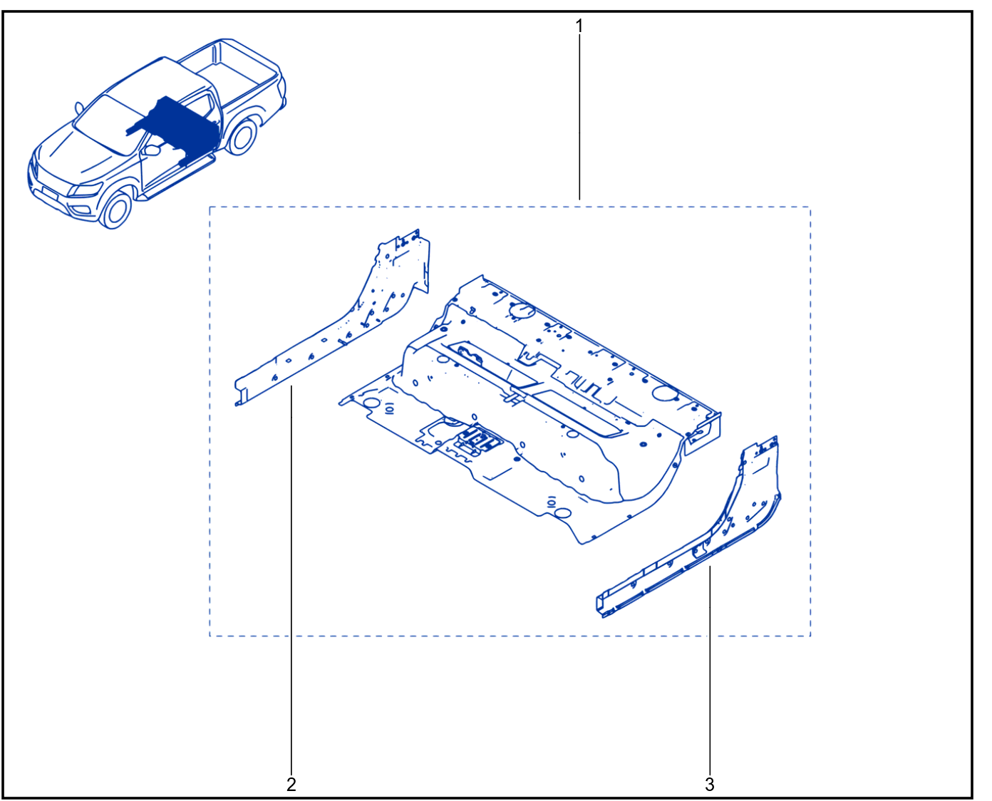 Rear Floor - 01097757