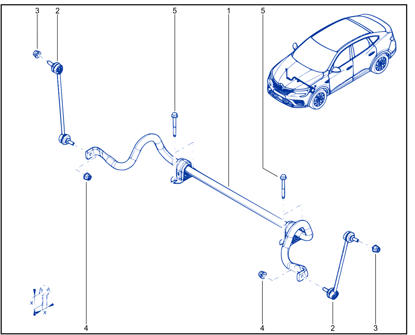 Front Anti-Roll Bar - 01097809