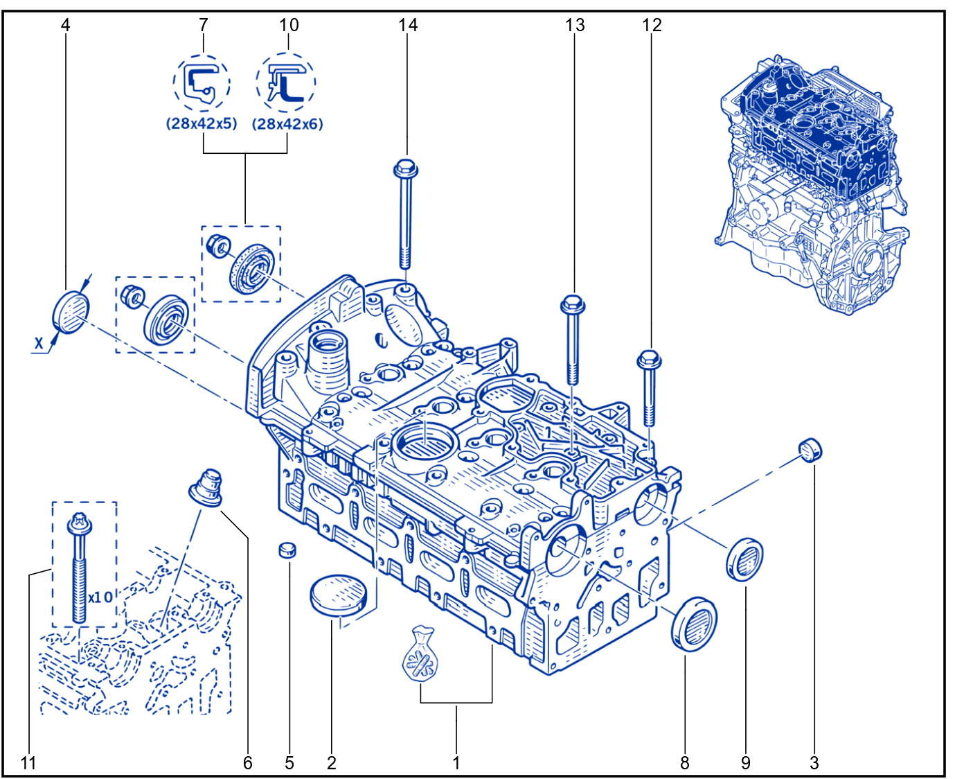 Cylinder Head - 01097903
