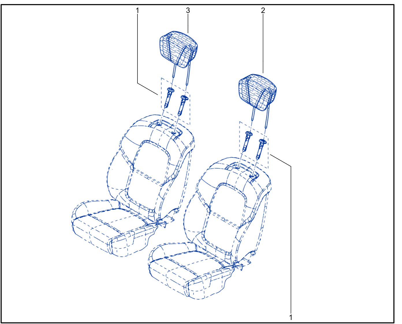 Headrest - 01097936