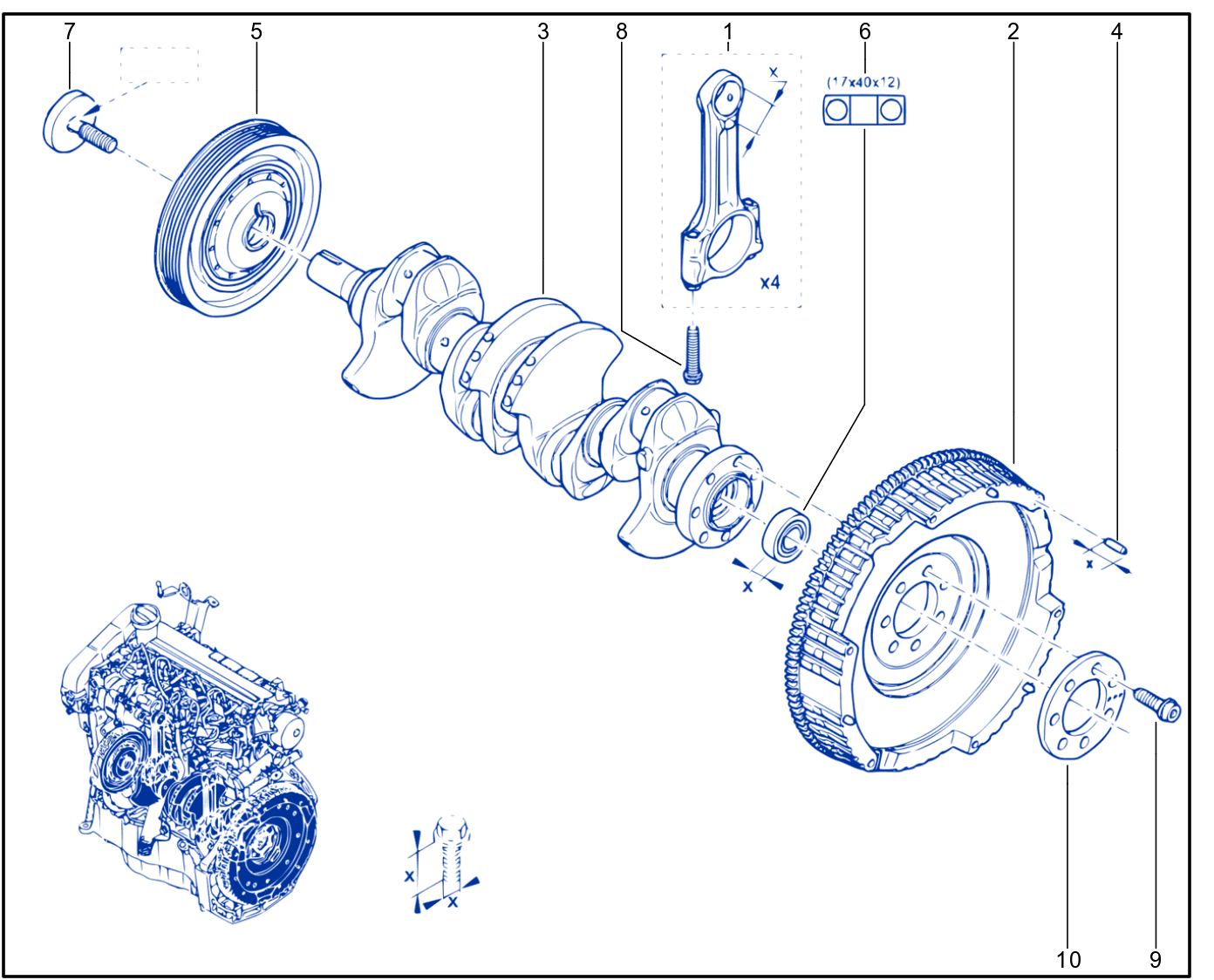Rotating Parts - 01098016