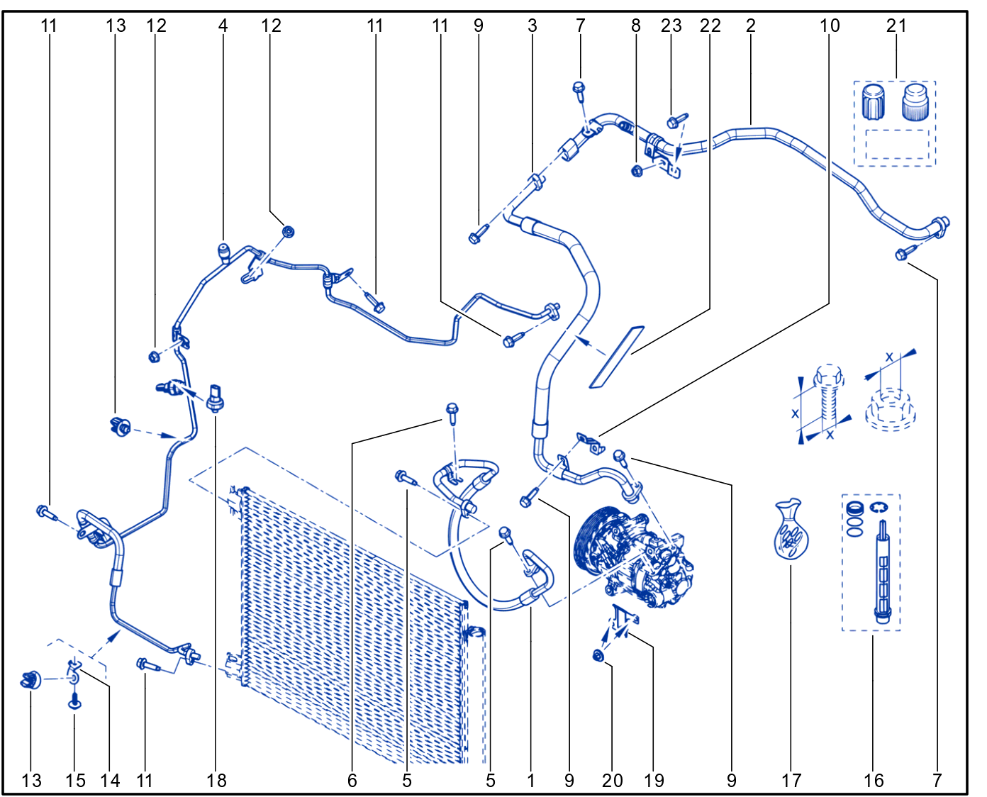 Main Air Conditioning Circuit - 01098183