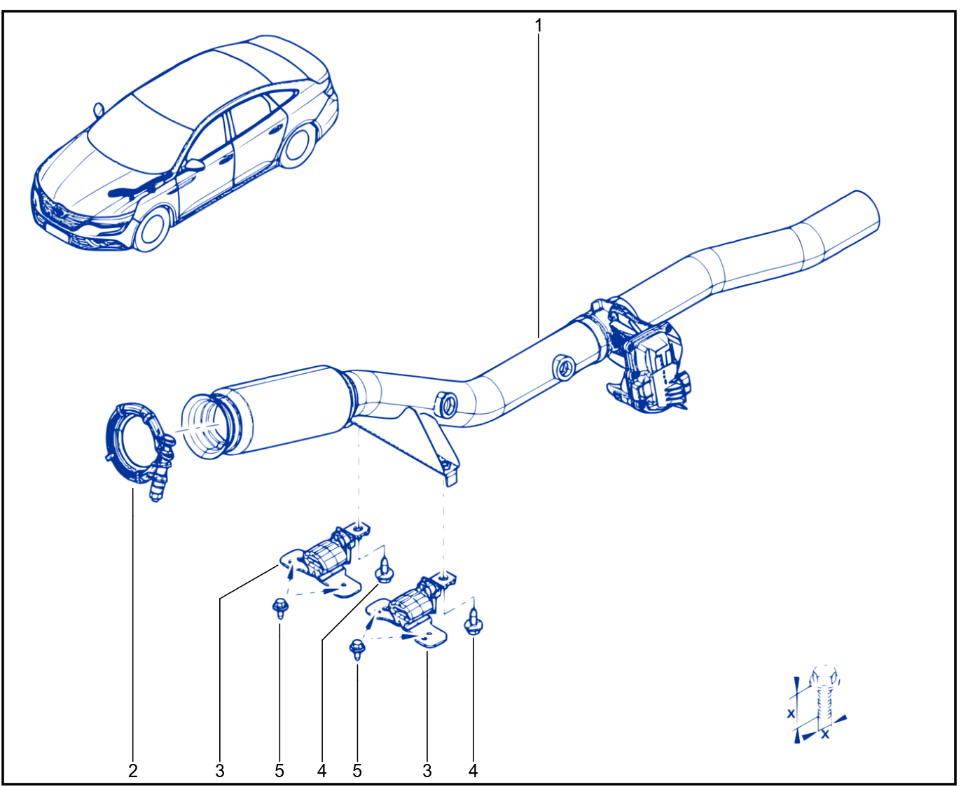 Exhaust Pipe - 01098192