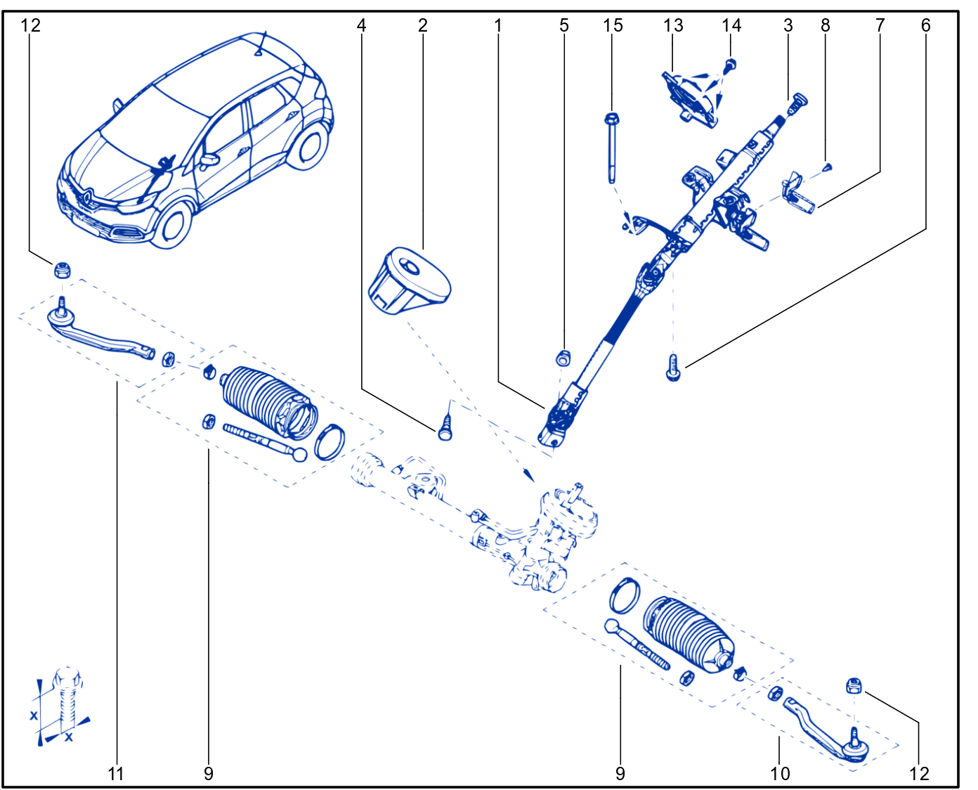 Steering Column - 01098209