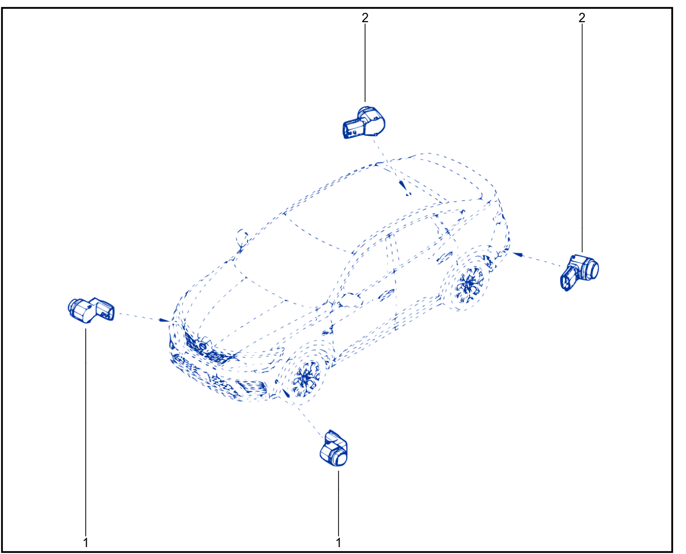 Parking Distance Control - 01098212