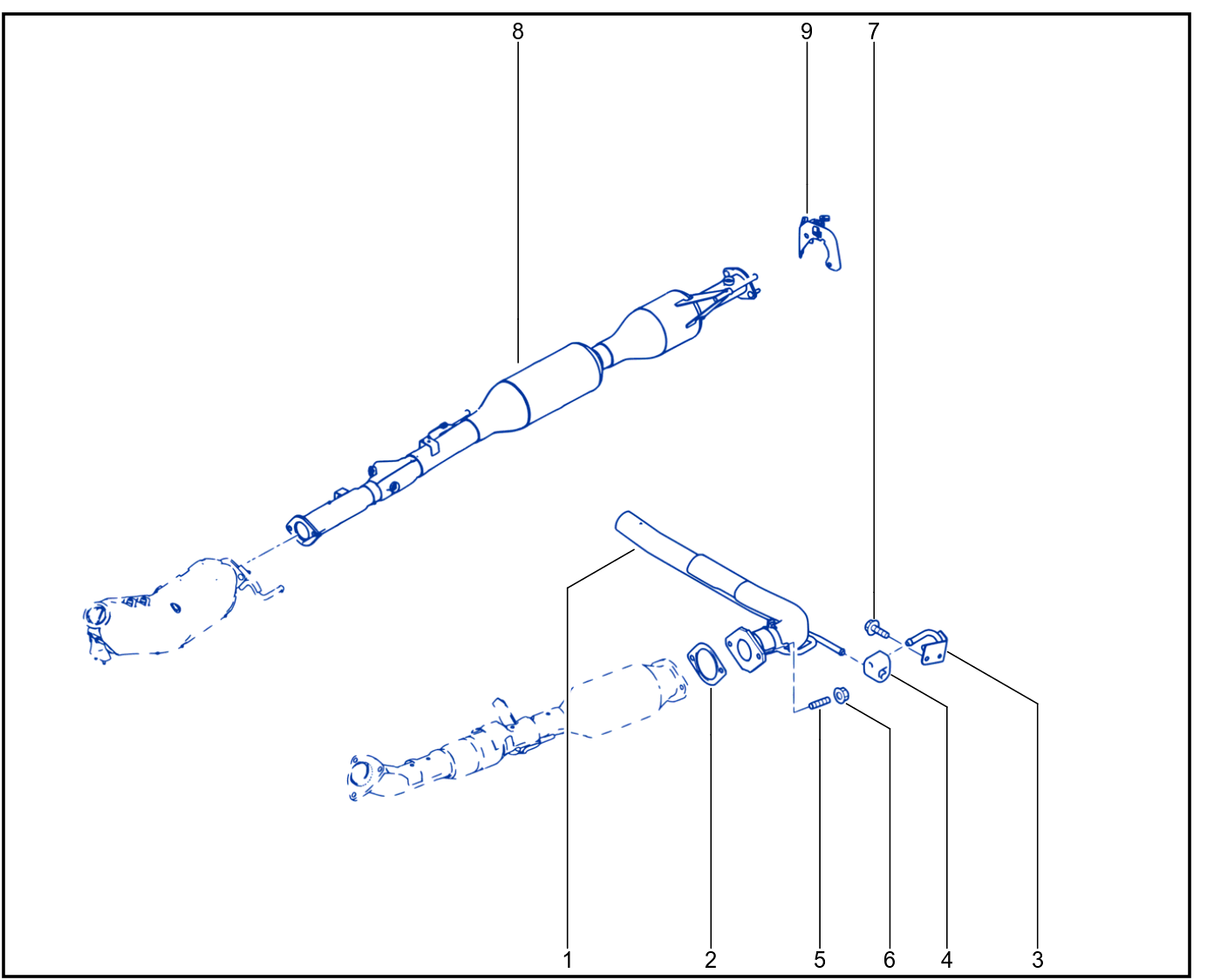 Exhaust Pipe - 01098299