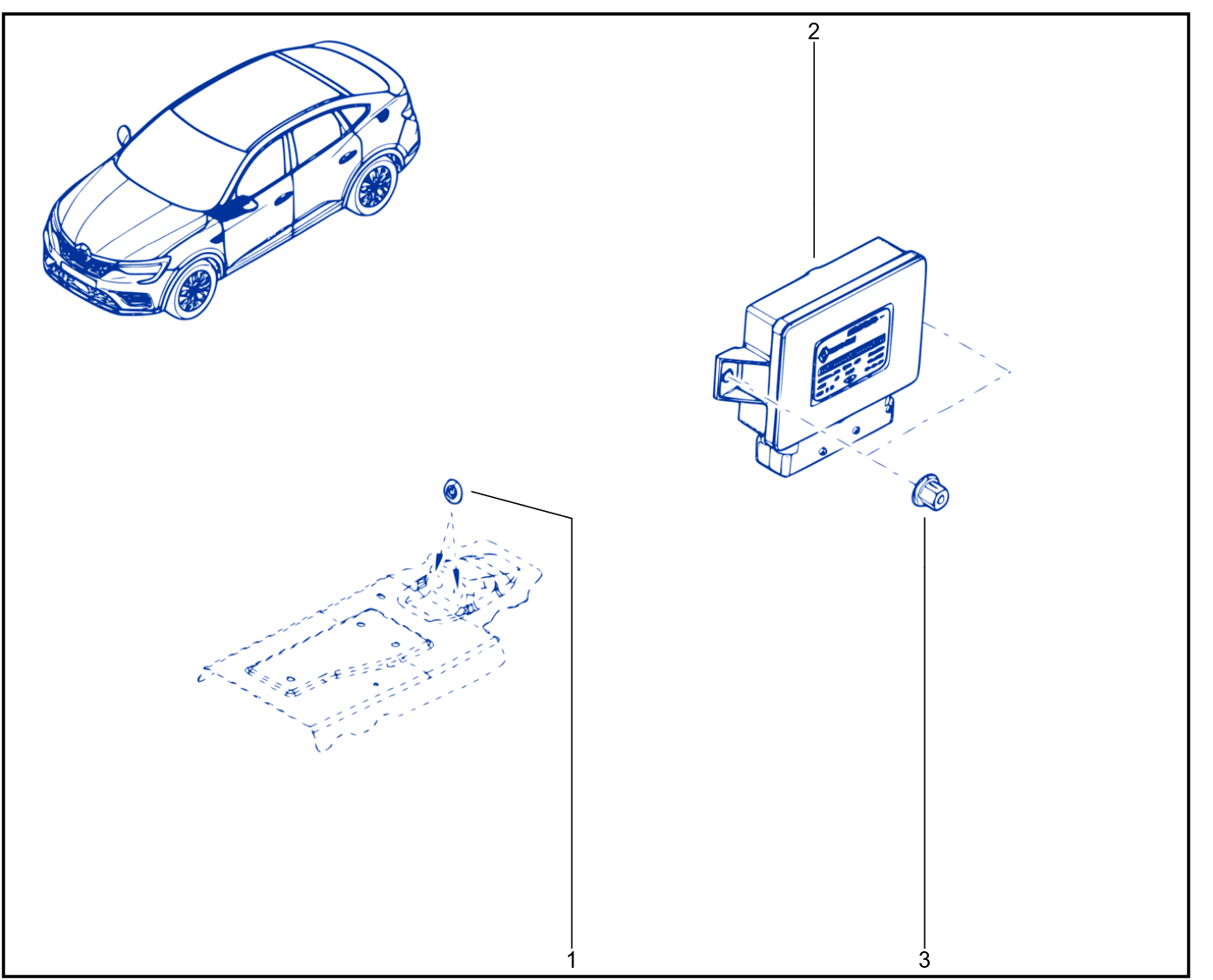 Parking Brake - 01098309