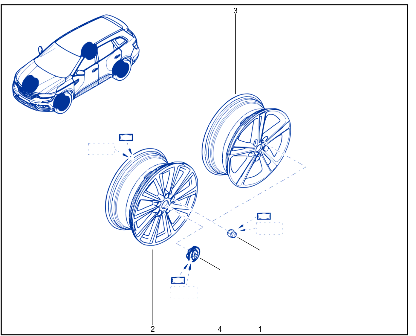Wheel Nut - 01098341