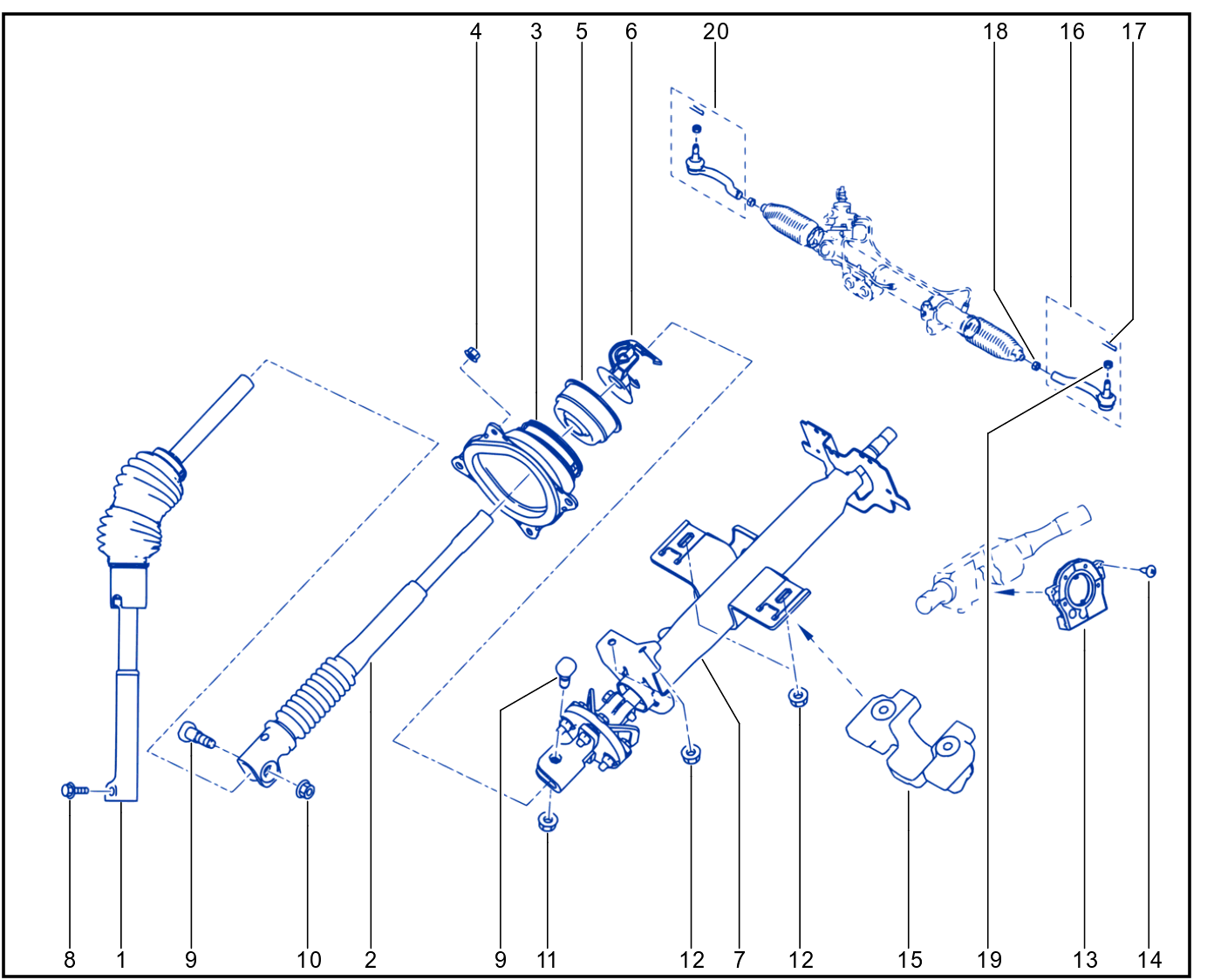 Steering Column - 01098355