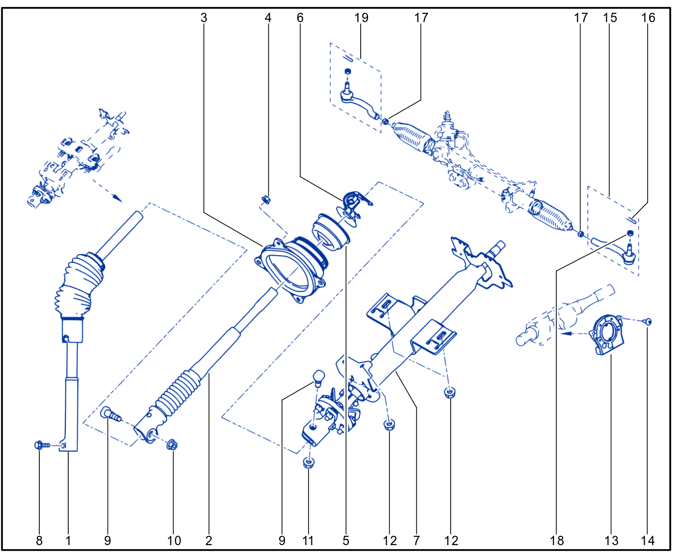 Steering Column - 01098359