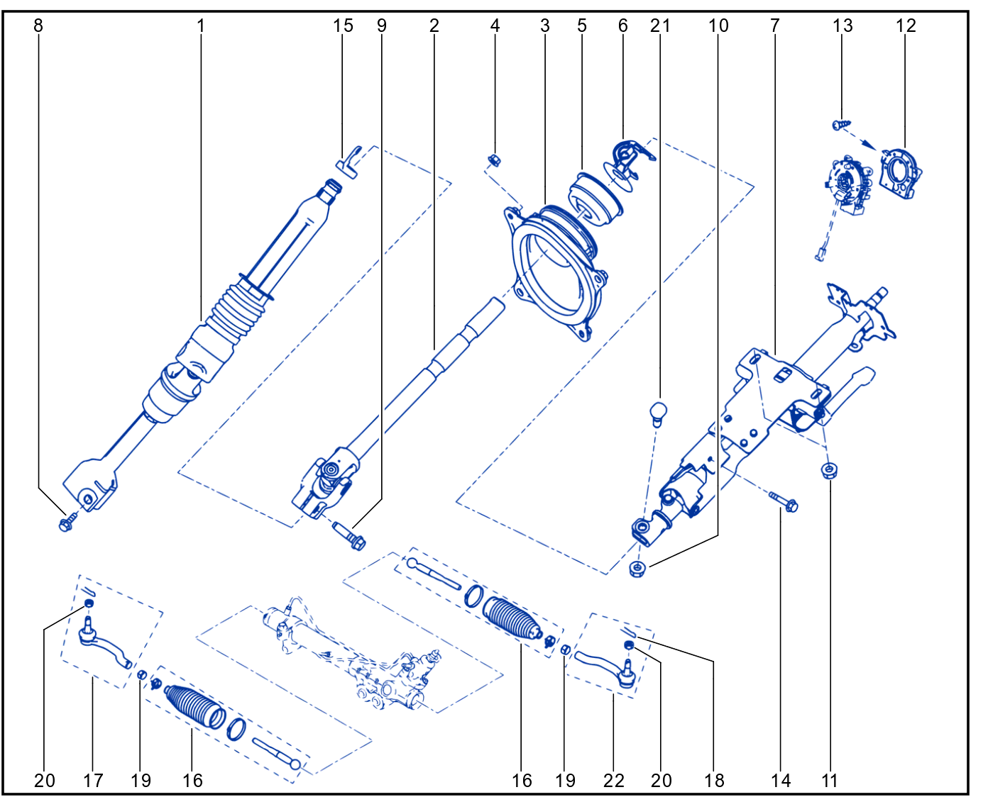 Steering Column - 01098361