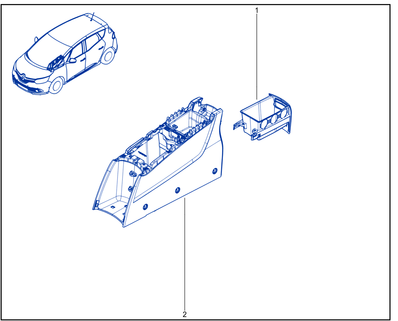 Centre Console - 01098519
