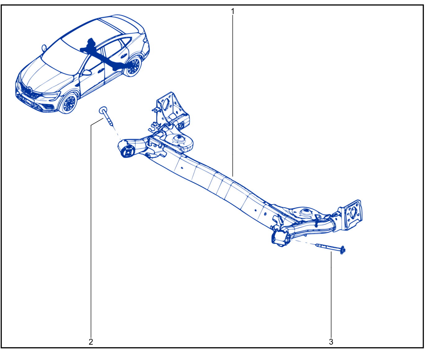 Rear Axle Component - 01098558