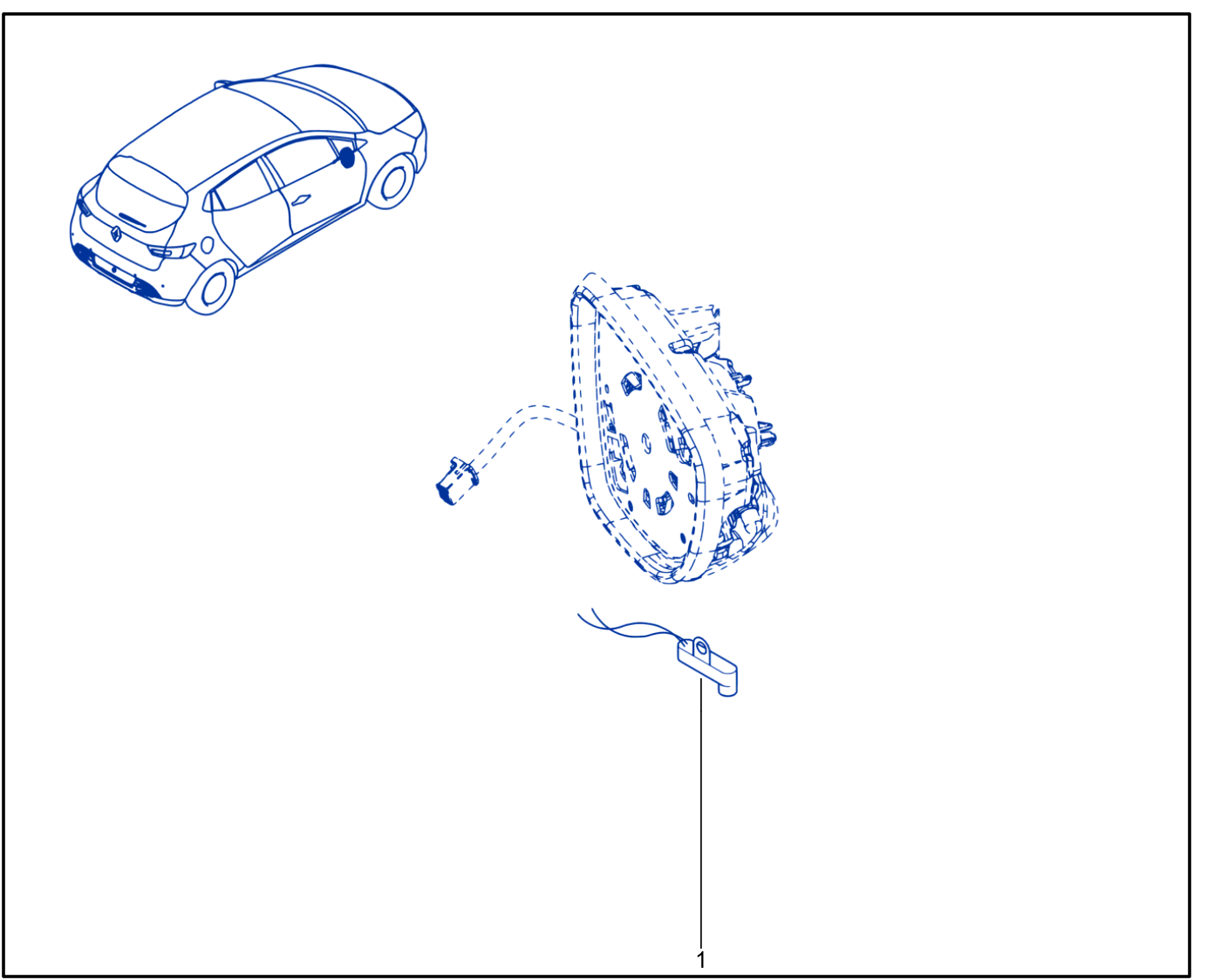 Steering Wheel Control - 01098588