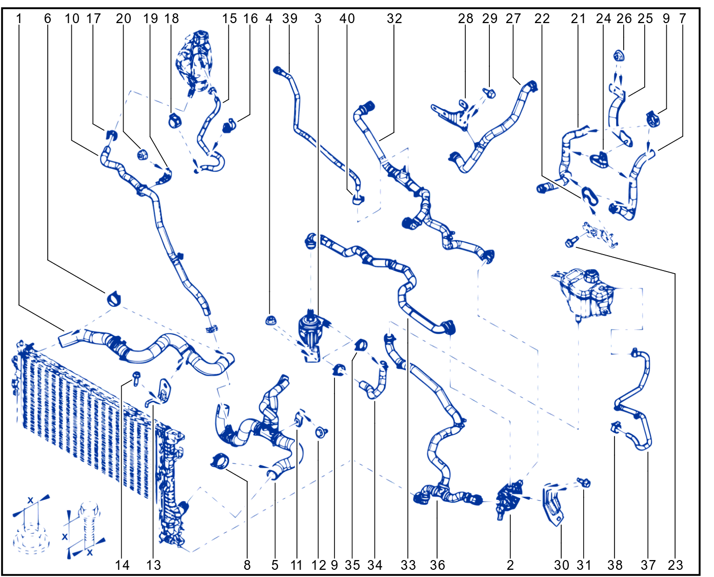 Coolant Circuit - 01098834