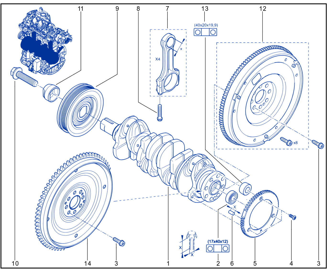 Rotating Parts - 01098860