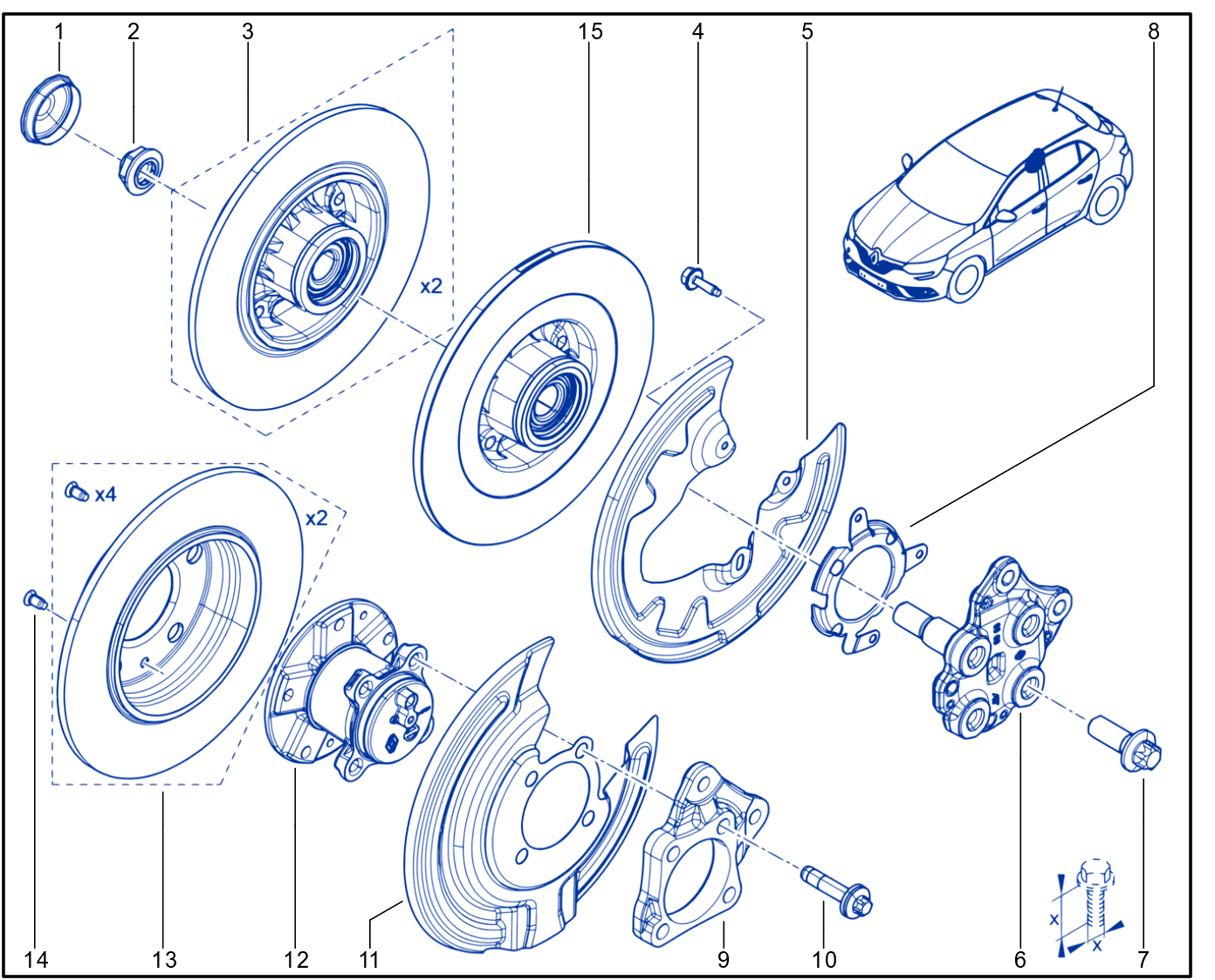 Rear Axle Component - 01098861