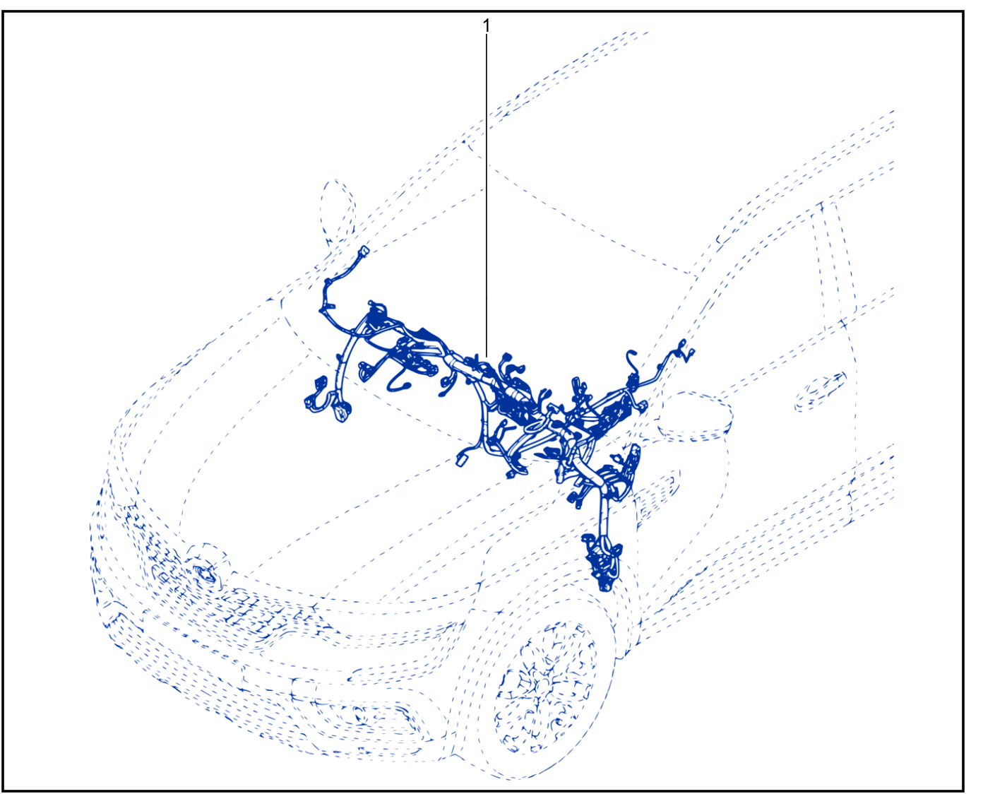 Wiring - Passenger Compartment Components - 01098936
