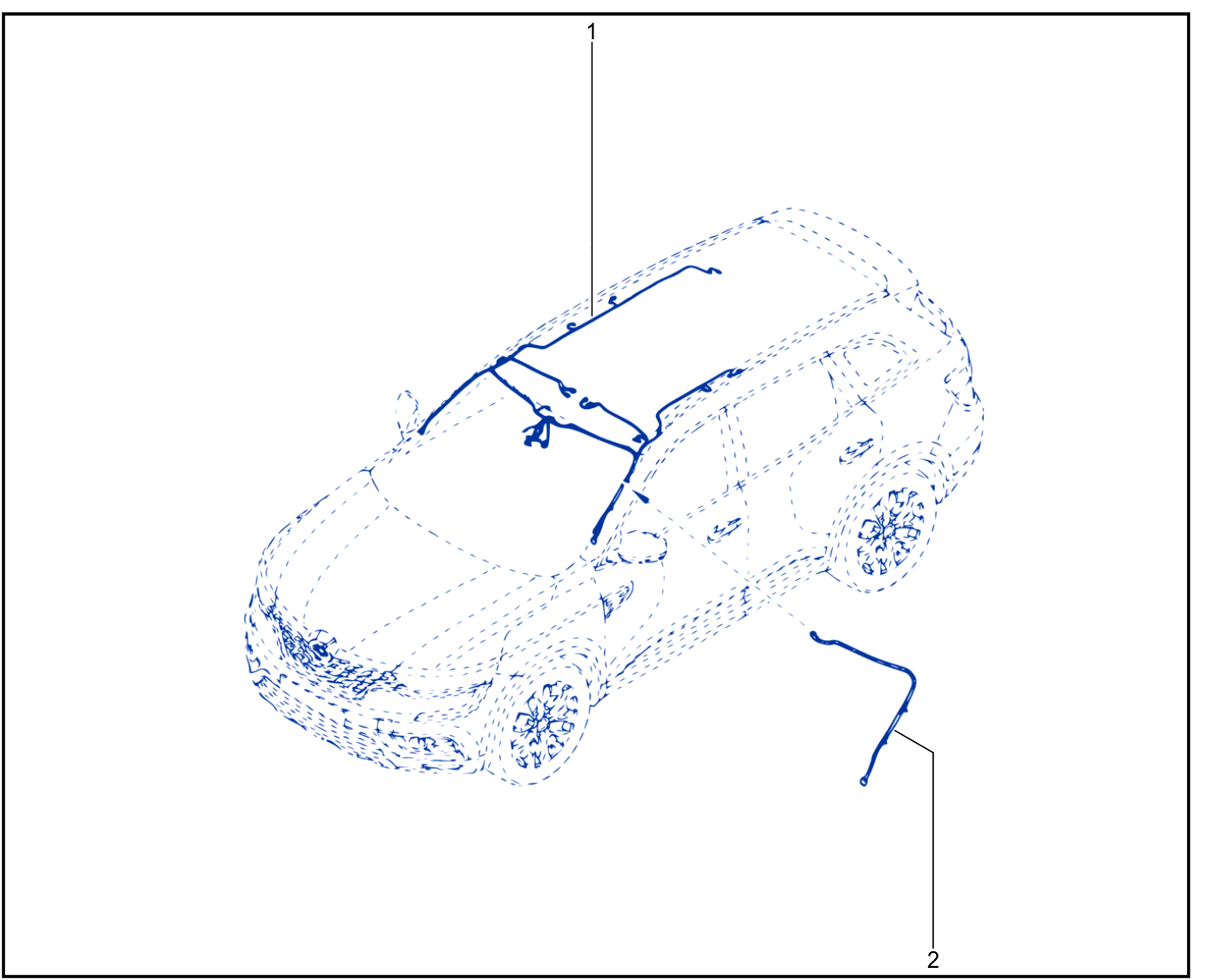 Wiring - Passenger Compartment Components - 01098941