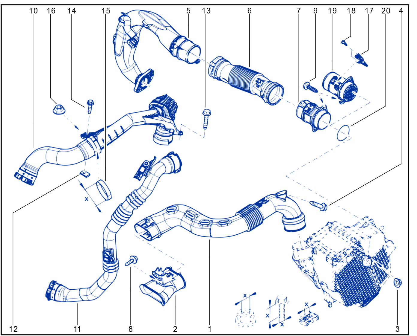 Air Pipes - 01099076