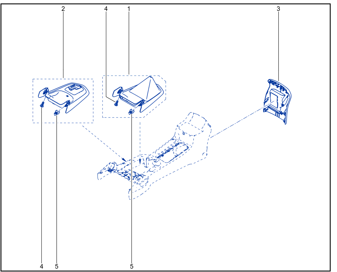 Centre Console - 01099097