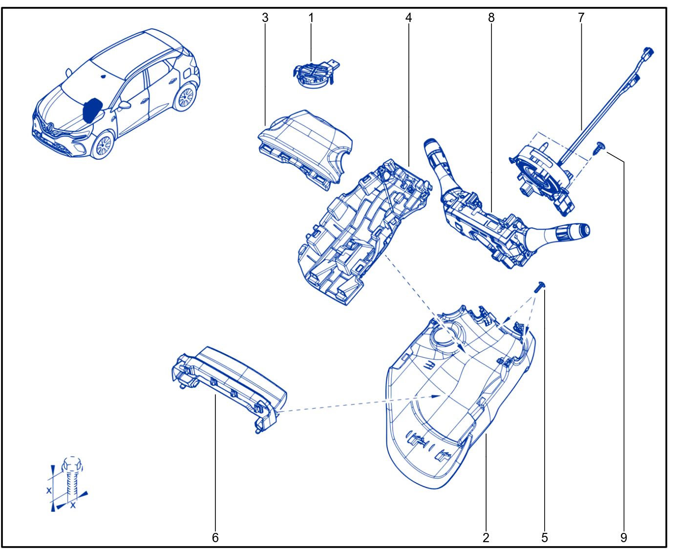 Steering Wheel Control - 01099113