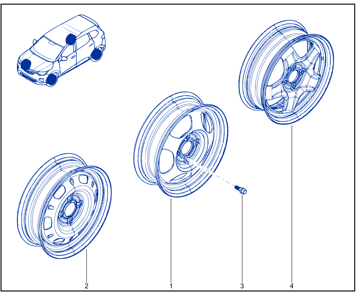Wheel - 01099217