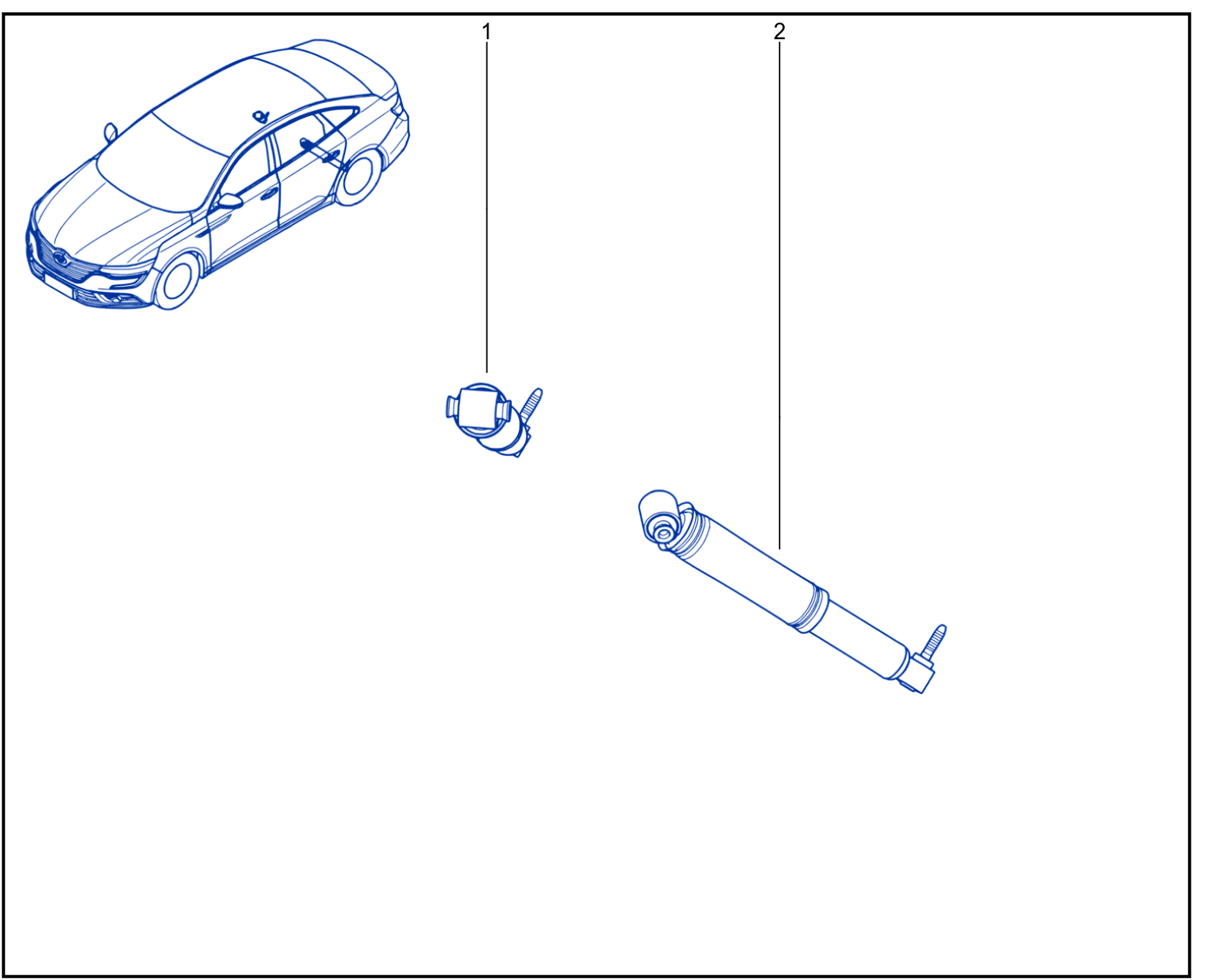 Suspension - Rear Shock Absorption - 01099274