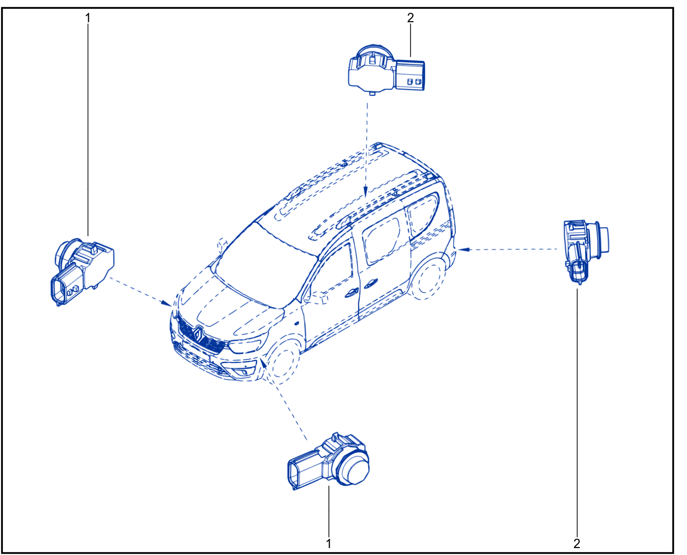 Parking Distance Control - 01099310