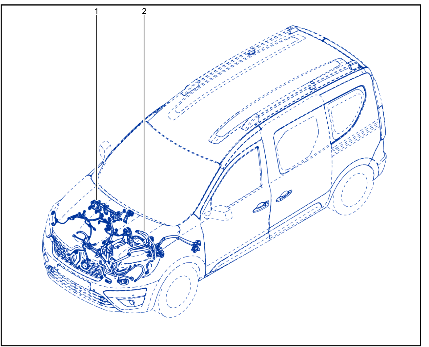 Wiring - Engine Components - 01099335