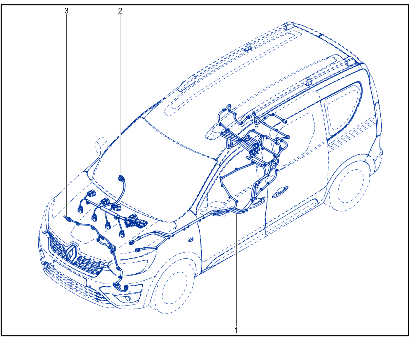 Wiring - Engine Components - 01099341