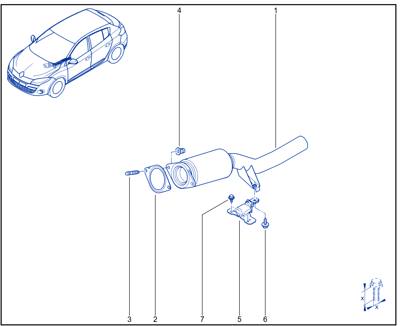 Exhaust Pipe - 01099364