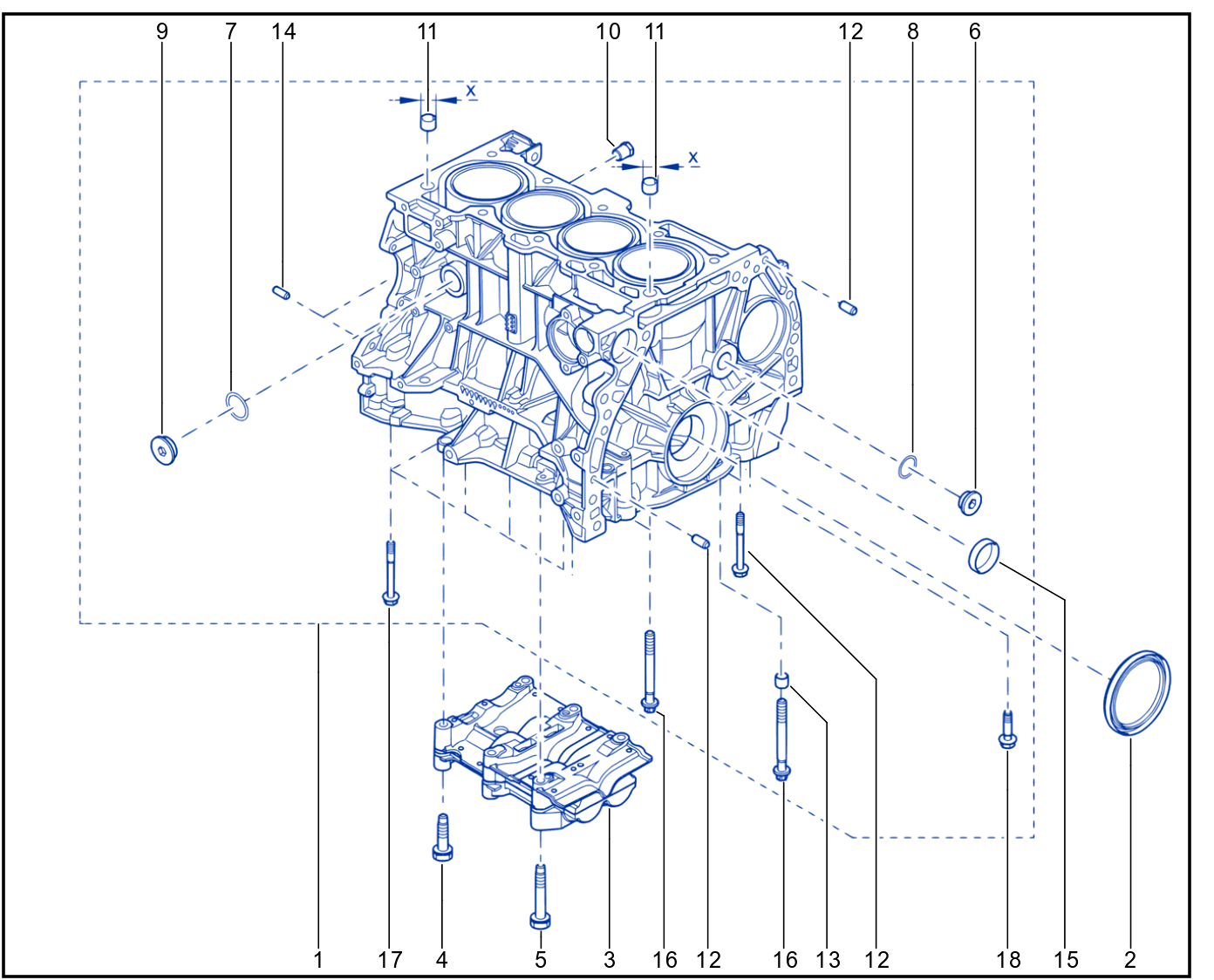 Cylinder Block - 01099380