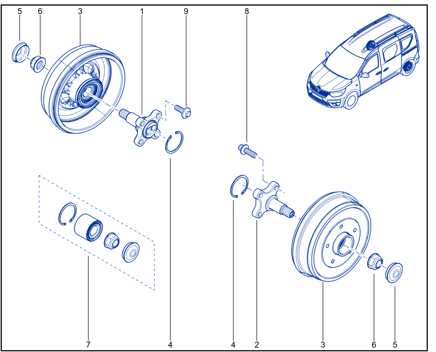 Rear Brake - 01099393