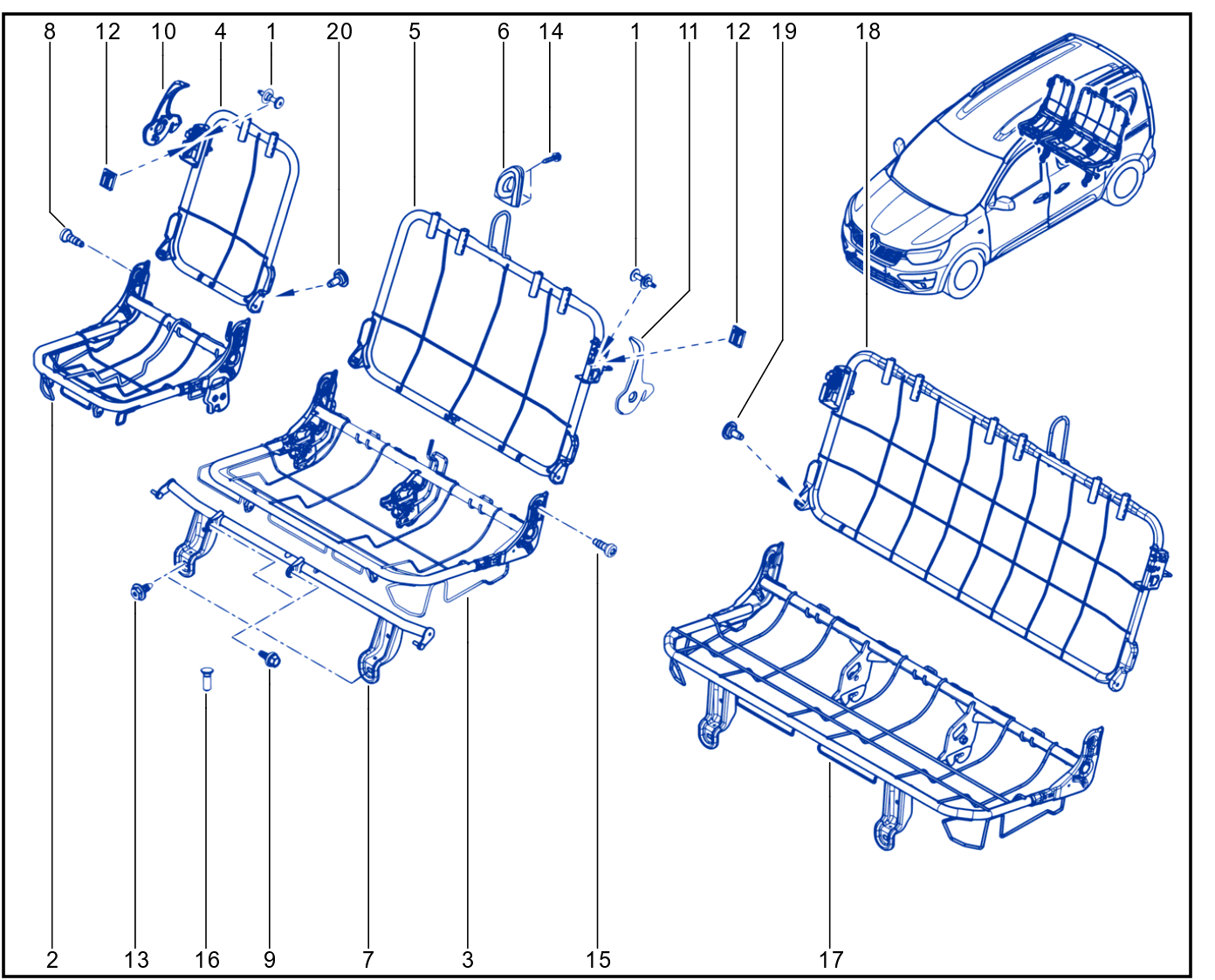Frame - Runner - 01099541