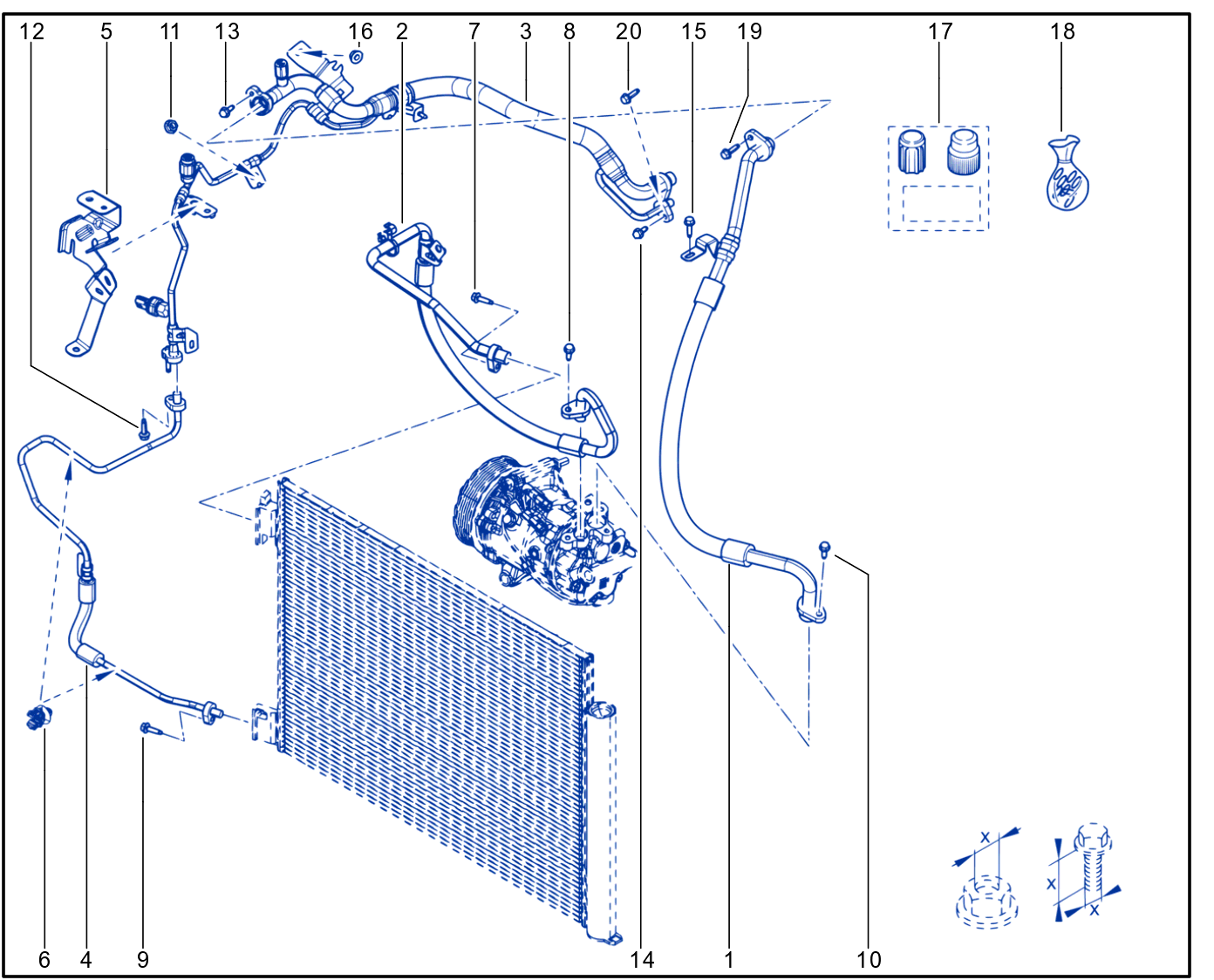 Main Air Conditioning Circuit - 01099604