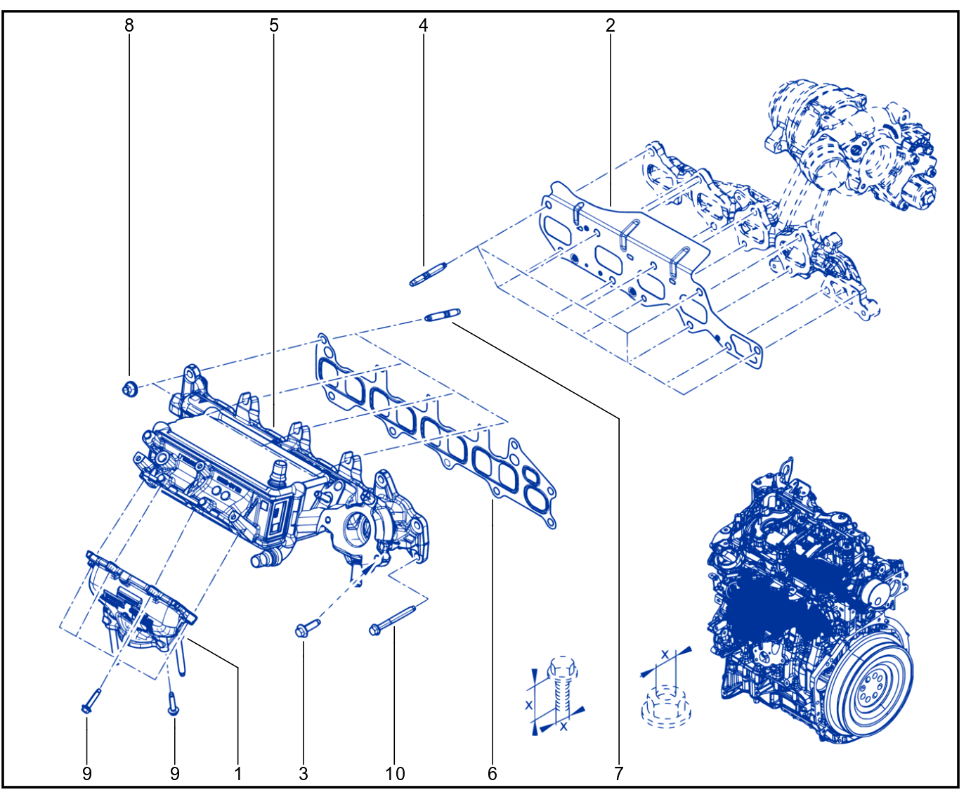 Inlet Manifold - 01099610
