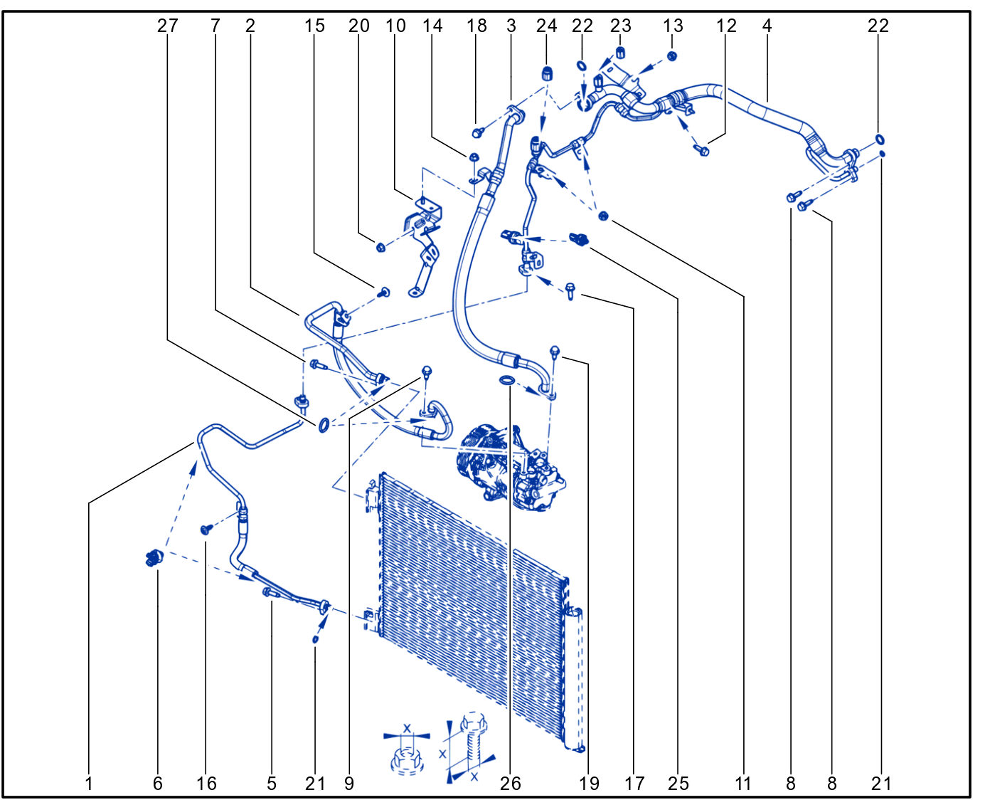 Main Air Conditioning Circuit - 01099854
