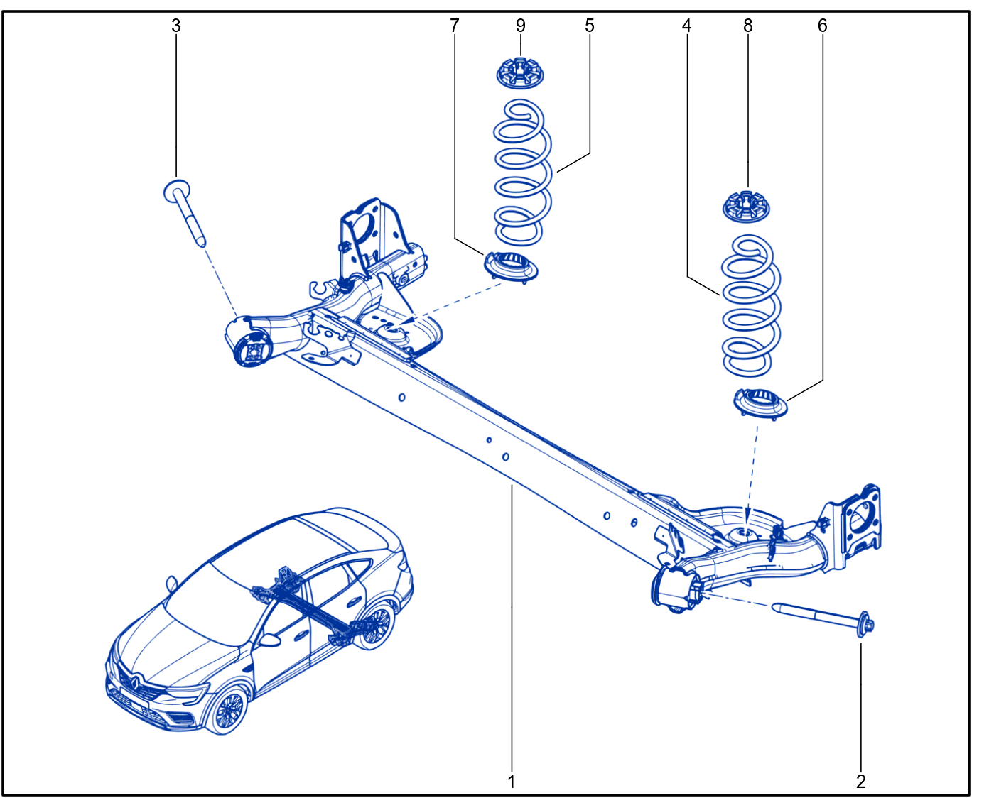 Rear Axle Component - 01099908